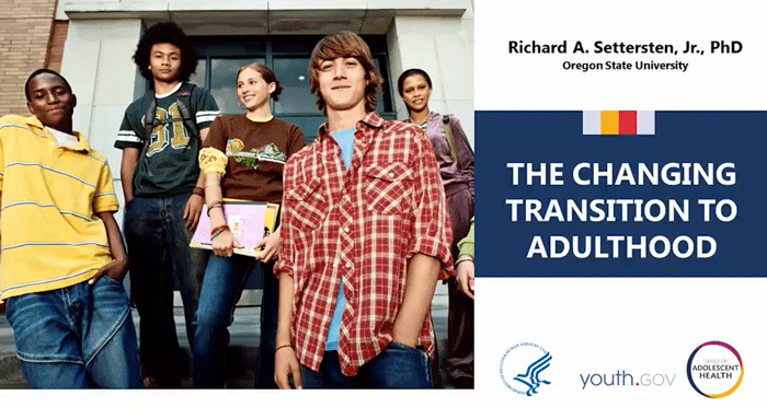 The Changing Transition to Adulthood: A TAG Talk