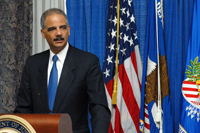 The Honorable Eric Holder, Jr., Attorney General of the United States, U.S. Department of Justice