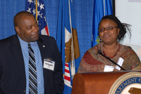 Christopher Byner, Boston Centers for Youth and Families, Boston, MA and Marie St. Fleur, Mayor's Office of Intergovernmental Affairs, City of Boston, Boston, MA