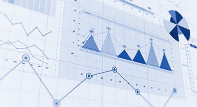 Multiple data visualizations: charts, graphs